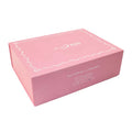 Large Luxury Pink Rigid Paper Birthdays Bridal Weddings Baby Shower Jewelry Gift Boxes with Embossing for Watch