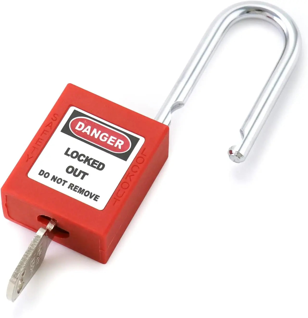 Lockout Tagout Safety Padlock Zinc Plated Stainless Steel Box Packaging for Lock Out Tag Out Kits