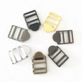 Belt Adjustment Buckle Inner Diameter 15/20/25/30 mm Webbing Schoolbag Adjustment Buckle Luggage Accessories Leather Rivets