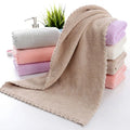 Coral Fleece Face Towel Microfiber Absorbent Bathroom Home Soft Comfortable Breathable Towels Shower Hair Face Hand Towels