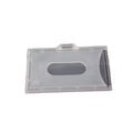 Wholesale Landscape Rigid PP Student ID Card Badge Holder Hard Plastic Staff Working Card Holder