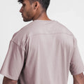 Summer Oversized Mens Cotton Half Sleeve Crew Neck Tee Shirt