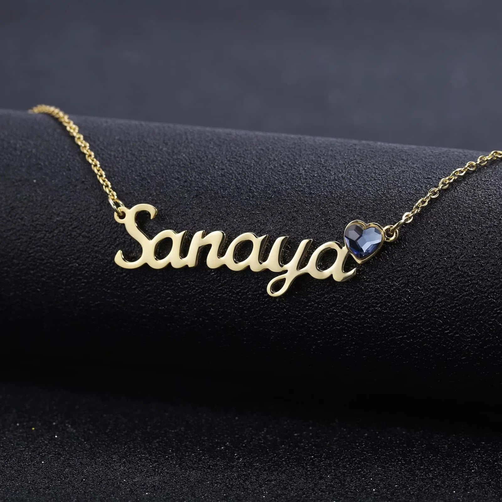 Wholesale Gold Plated Personalized Non Tarnish 925 Sterling Silver Name Necklace for Women