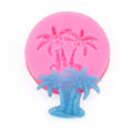 XGY-88 Silicone Mold Coconut Tree Shape Cake Decorating Tools Silicone Mold Reborn Doll Mold Custom Silicone Bake Resin