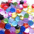 Niucky R0401m-002 Low Price Resin Washable 12.7mm 20L 14 Colors Tunnel Pearlescent Flatback Shank Sweater Shirt Buttons Women