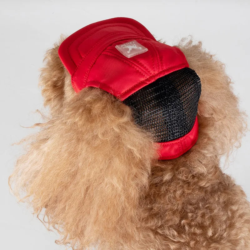 Adjustable Polyester Sunbonnet Dog Hat Waterproof and Sun Protection for Pet for Summer and Spring