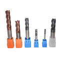 High Hardness 4 Flute HRC55 4F Carbide Mill Cutting CNC End Milling Cutter for CNC Machining Center