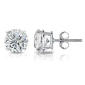 Wholesale Custom Moissanite Gold Solid Jewelry Zircon Earrings Set 14k White Gold Earring for Girls