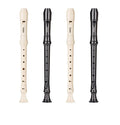 German Baroque Style Soprano Recorder 8-Hole Flute ABS Resin Detachable Musical Instrument Accessory