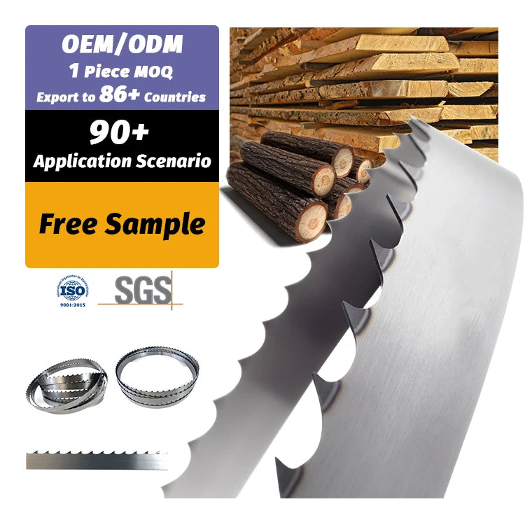10 Inch Carbide Double Blade Universal Bandsaw Blades for Wood Cutting