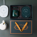 USB Office Home Gift Set Smart Electric Heating coaster Thermotatic Ceramic Tea Cup Warmer  Teacup Heater Teacup