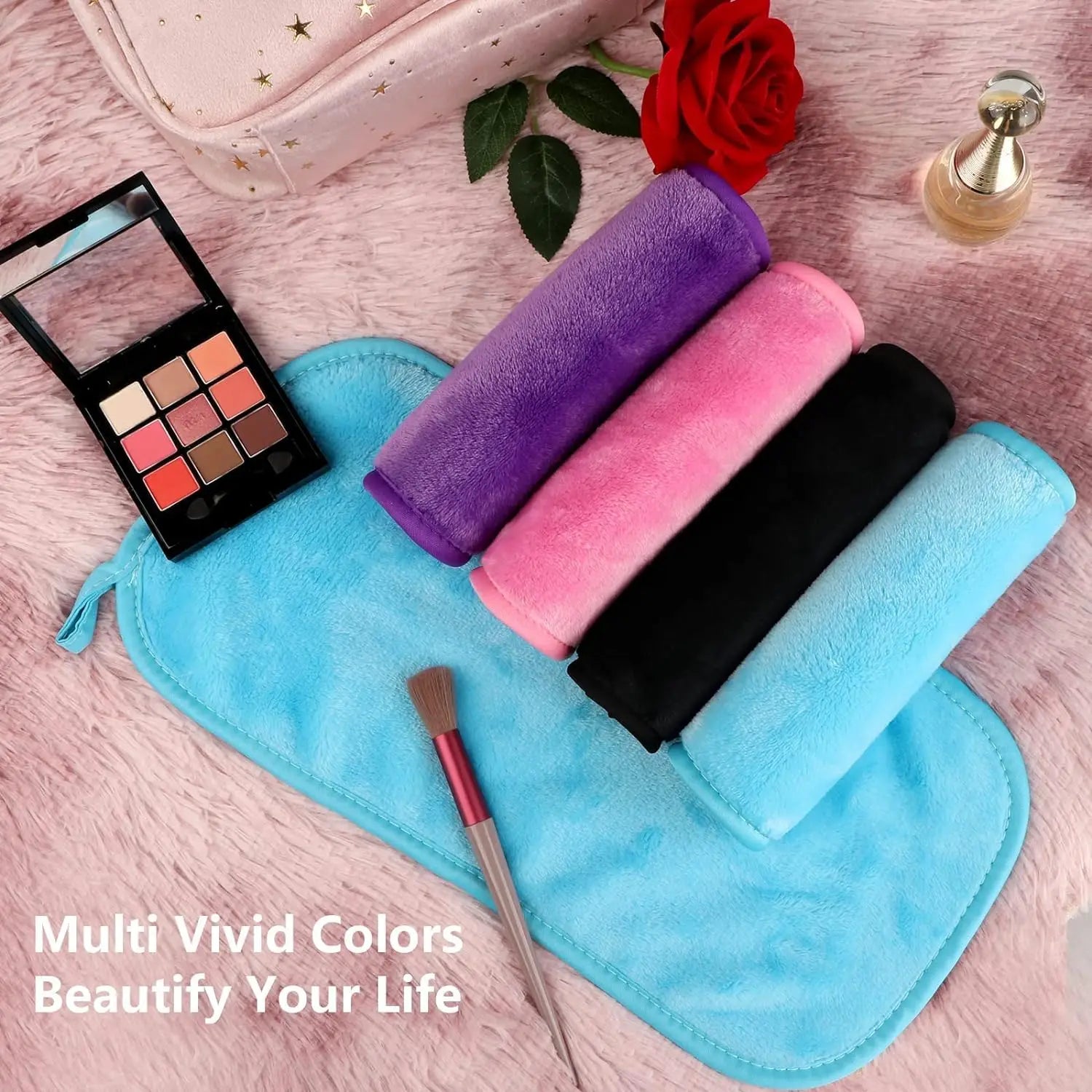 40*17 cm Reusable Durable Microfiber Makeup Remover Towel Fast Drying Face Wash Cloth