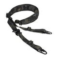 IDOGEAR Tactical Ferro Style Metal Hooks Camo Black Slingster 2 Point Sling Hunting Quick Pull Tab Two Point Sling