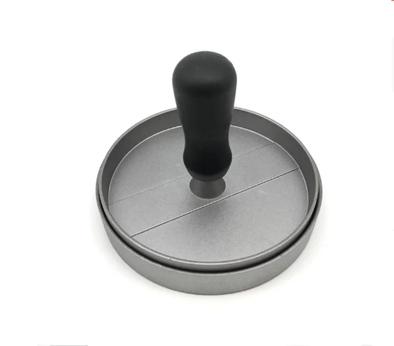 Non Stick Stainless Steel Burger Press Hamburger Patty Maker Molding Machine Plastic Handle Hamburger Bread Molds
