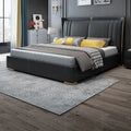 Factory Price 1.8 1.5 Meters Nordic Luxury Leather Bed Storage Modern Bedroom Double Bed Wedding Bed Furniture