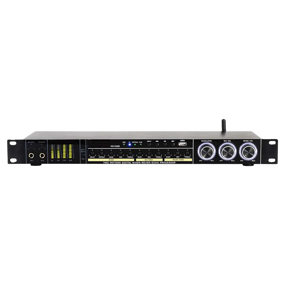 Biner REV3900 Professional Pre-effector for Audio Equipment Devices for Stage Karaoke MegaBDM