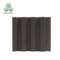 Acoustic Slat Solid Wood PVC Wooden Cladding Grain Rustic Wood Wall Panel for Walls Price