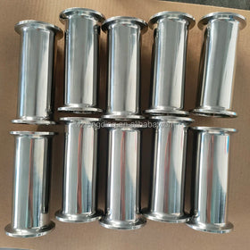 Tri Clamp Spool TUBE Food Grade Stainless Steel Ferrule Ends Pipe Fitting SS304 1.5