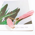 HZ Wholesale Low Price Rose Quartz Jade Ice Roller for Face Jade Roller and Gua Sha