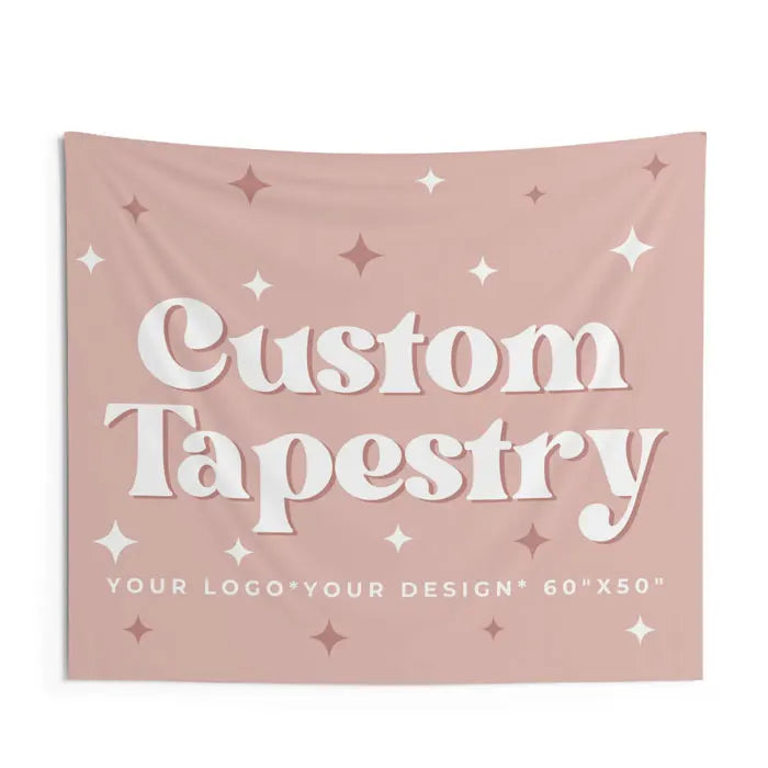 China Manufacturer Custom Logo Printed Wall Hanging Tapestry Cotton Polyester Fabric Mandala Wall Decor Custom Tapestry