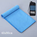 Custom Eco-Friendly Microfiber Pocket Size Gym Sport Yoga Towel Quick Dry with Mesh Bag Travel
