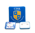Wholesale Blanks Square Button Badge Material Components