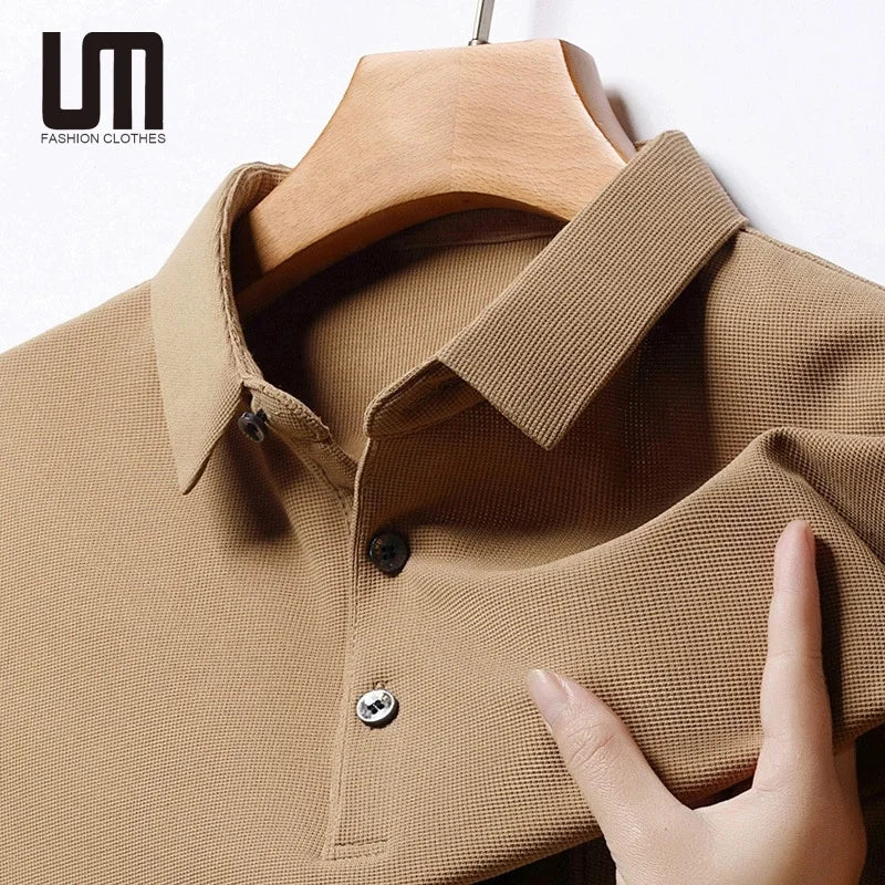 OEM ODM New Product Summer Men S Business Casual Short Sleeve Solid Color Fashionable Breathable Comfortable T Shirts