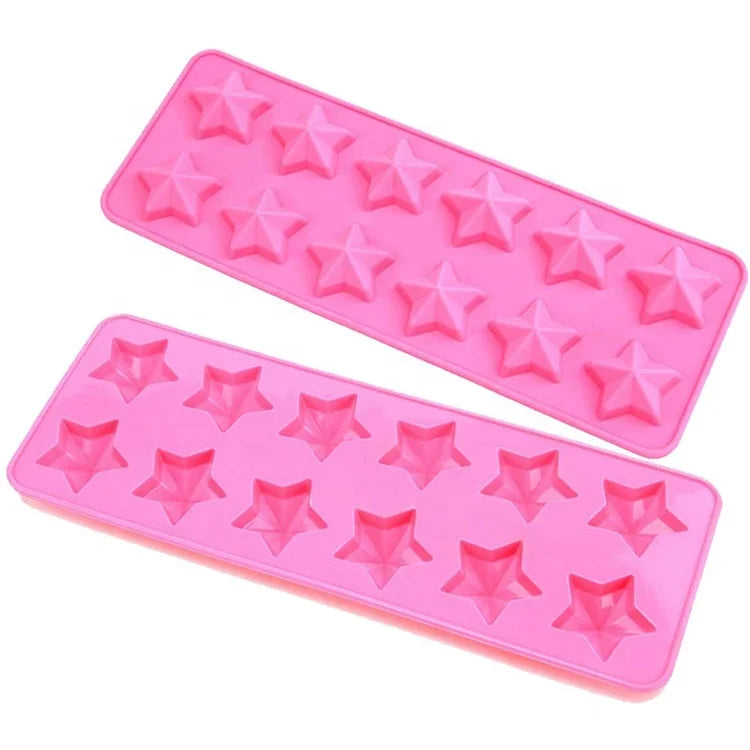 DIY Custom Minifigure Cake Mold Silicone Robot Building Blocks Ice Cube Tray Silicone Molds