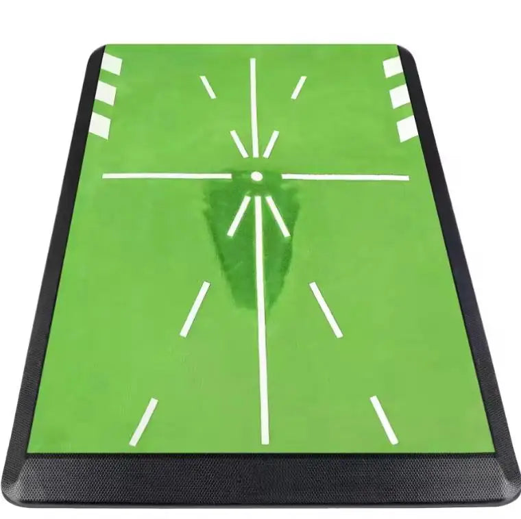 Factory Sales Velvet Golf Practice Mats Golf Swing Tracker Mat for Golf Training Aid Divot Board for Indoor & Outdoor Practice