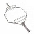 High Strength Steel Body Solid Weight Lifting Training Hex Trap Bar Fitness Squat Barbell for Shrug Training