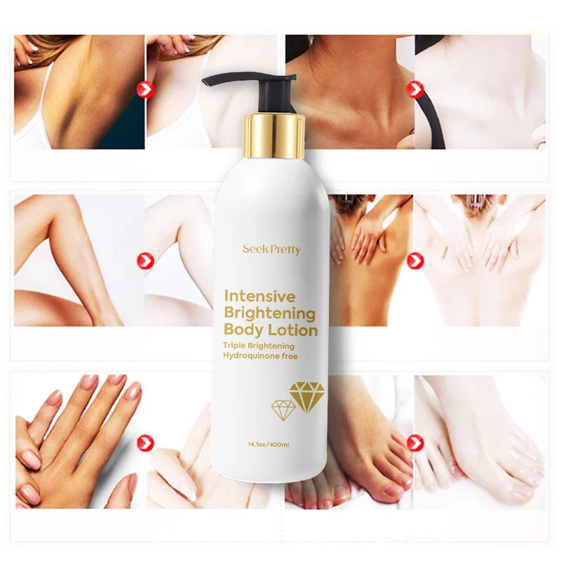 Custom Natural Natural Skin Care Raw Material Body Skin Face Bleaching Cream Lightening Skin Whitening Cream Body Lotion