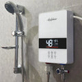 Hot Sale China Factory 220v 230v 240v 110v OEM Tankless Hot Electric Water Heater for Shower or Wash Portable Hot Water Shower