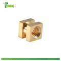 Custom Knurled Embossed Hot Melt Thread Brass Nut Manufacturer Wholesale