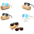 CONCHEN Good Factory Wooden Sunglasses Men Polarized Lenses Sun Glasses Wholesale Hot Selling Sunglasses 2024