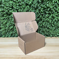 At PACK Corrugated Cardboard Coffee Bags Folders Box Printed Matt Lamination UV Coating Takeaway Application Recycled Materials