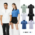 MAYYOUNG 2025 Women's High Quality Crocheted for Polo Shirts Mandarin Collar Fitness Running Sports Active Workout Clothing for