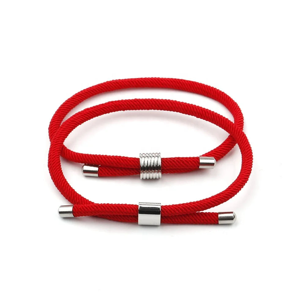 Men and women red rope bracelet lovers hand-woven rope students bracelet lucky hand rope bracelet