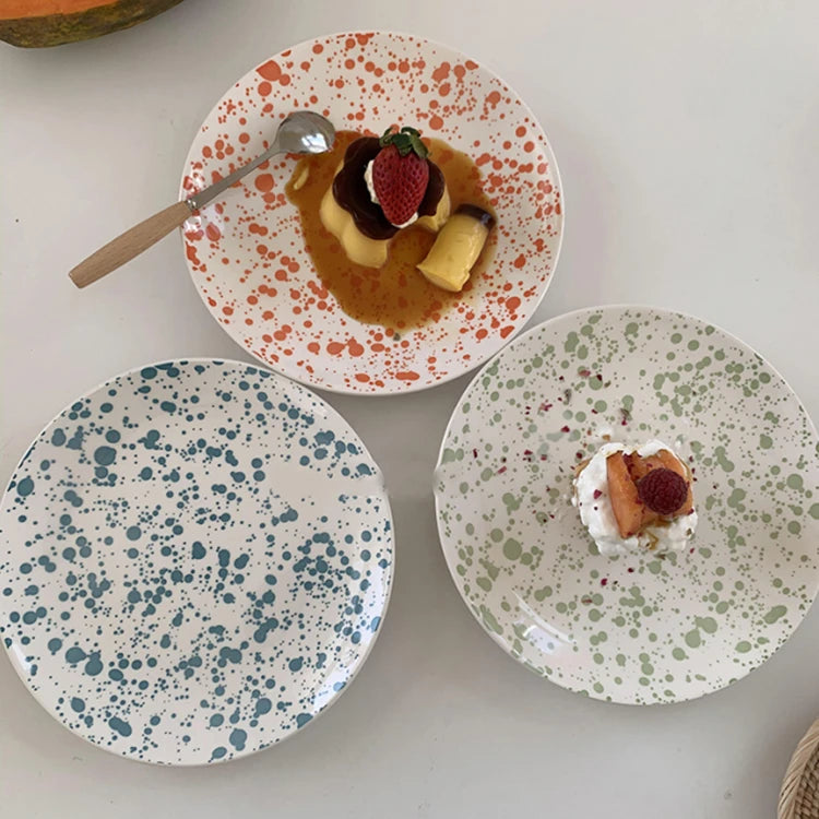 Factory Hot Selling Vintage Home Design Decoration Restaurant Steak Beef Dish Dinnerware Ceramic Plate