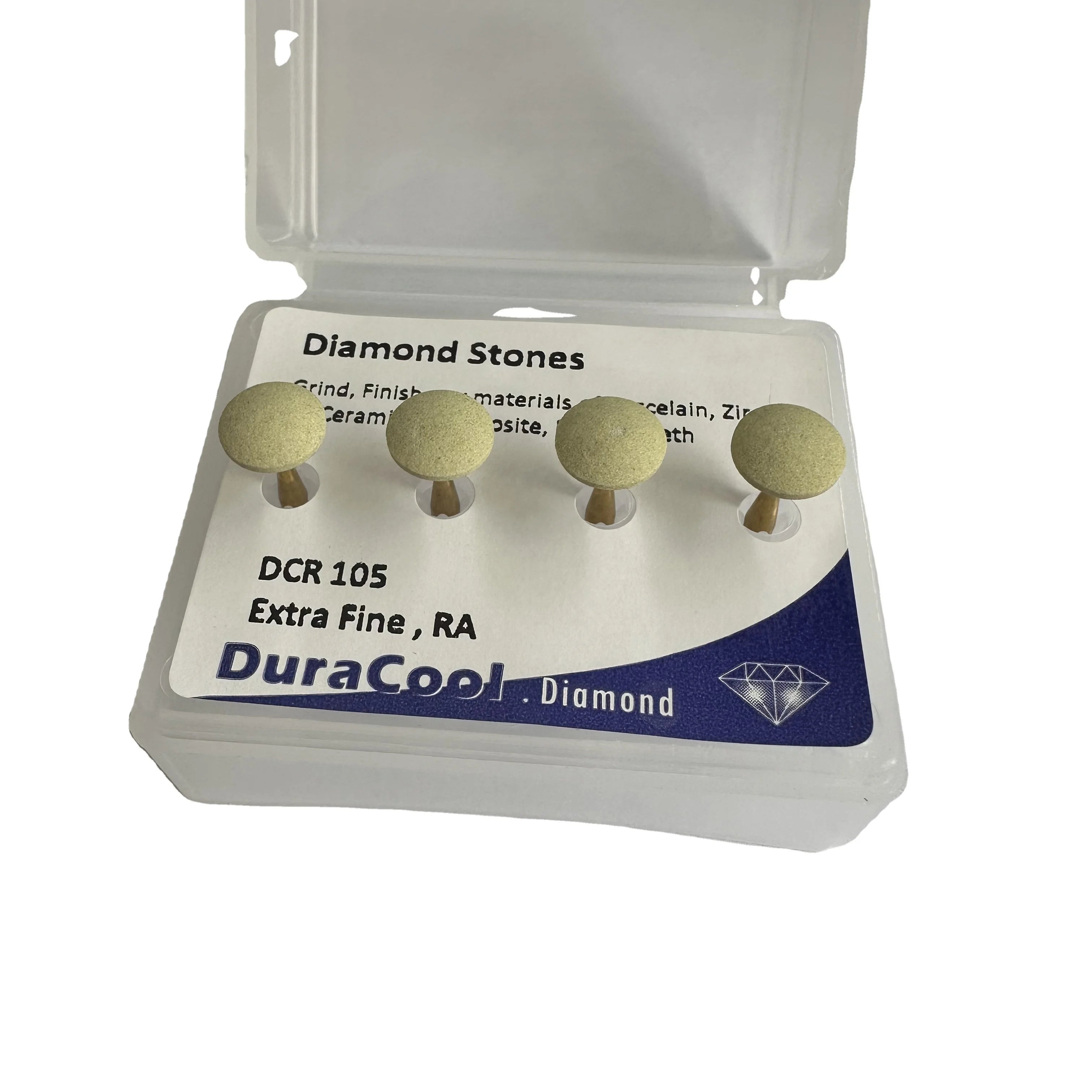 Dental Clinic Burs Dental Diamond Stones for Polishing Zirconia Lithium Disilicate and Ceramics
