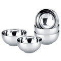 Zhenneng Hot Sale 7 Inch Polished Stainless Steel Rice Bowl Eco-Friendly Easy Clean Cookware for Daily Life