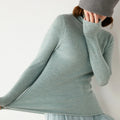 Women Pullover Heaps Collar Turtleneck Sweaters Autumn Winter Soft Warm Jumper Slim Female Basic Tops Casual Soft Knit Sweaters