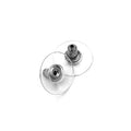 Wholesale Stainless Steel Silicone Earplug for DIY Bullet Plug Earrings Jewelry Accessories