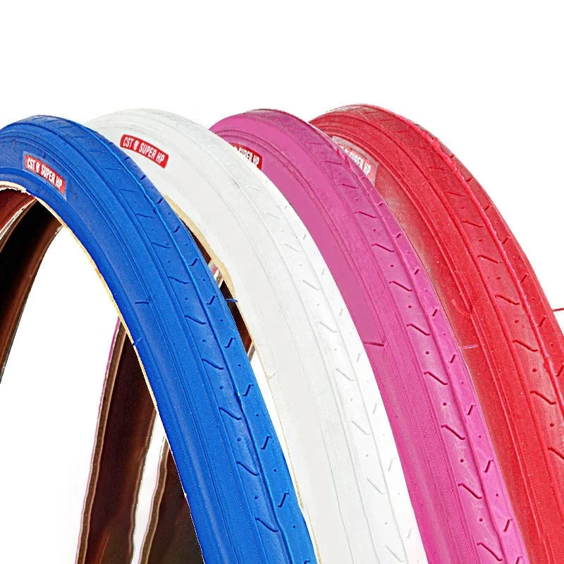Color Rubber Foldable 700C Road Bike Kid Bicycle Tire 26 Inch Fat Tire