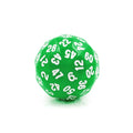 HS 36mm 60-Face Polyhedral Acrylic D60 Multi-Sided Game Dice for Dungeons & Dragons and TRPG Lovers Metal DND Usage