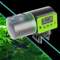 Smart Automatic Fish Feeder Aquarium Feeder Fish Tank Auto Feeding Dispenser with LCD Indicates Timer Aquarium Accessories 200ml
