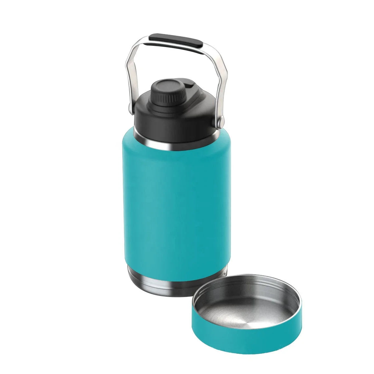 64oz Trending Products 2023 New Arrivals Wholesale Portable Dog Water Bottle Stainless Steel With Pet Bowl Product