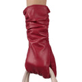 Daily Life Women Winter Middle Length Sheepskin Leather Warm Gloves