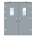 Stc 30/35/40/44 Exit Emergency Metal America Standard Fire Proof Heat Resistance Steel Door with Smart Lock