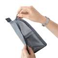 Organizer Travel  Frosted EVA Mesh Toiletry Wash Zipper Bag Custom Waterproof Clear Makeup Cosmetic Toilet Toothbrush Gift Pouch