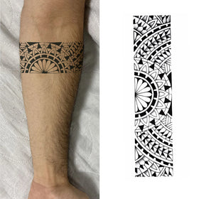 Juice Ink Arm Band Tattoo Waterproof Sweatproof Semi Permanent Tattoo Organic Vegan Fake Tattoo Stickers